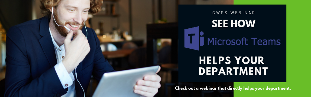 Microsoft Teams Webinar for Departments